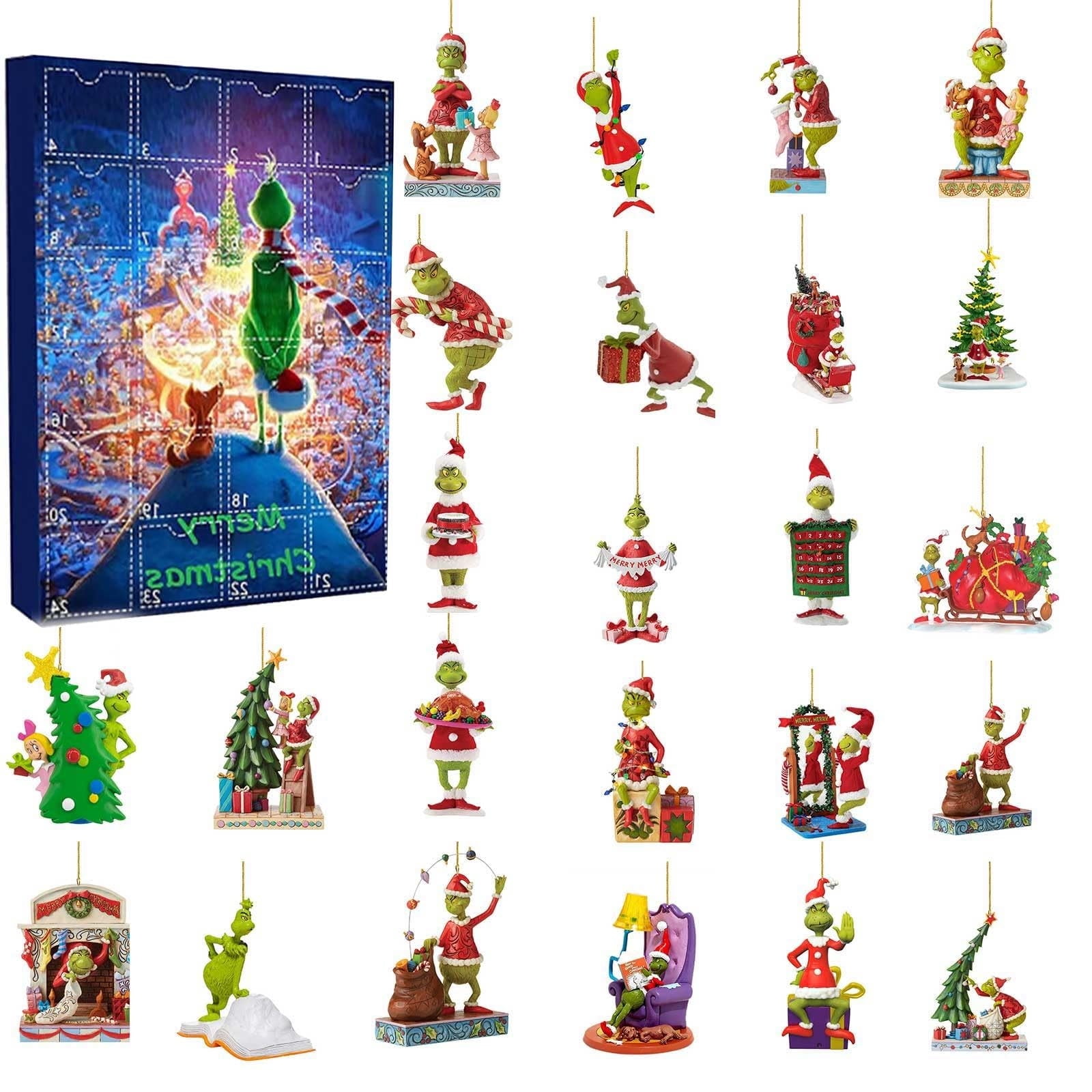 Christmas Advent Calendar 2024 24 Days Countdown with Fun Figurines