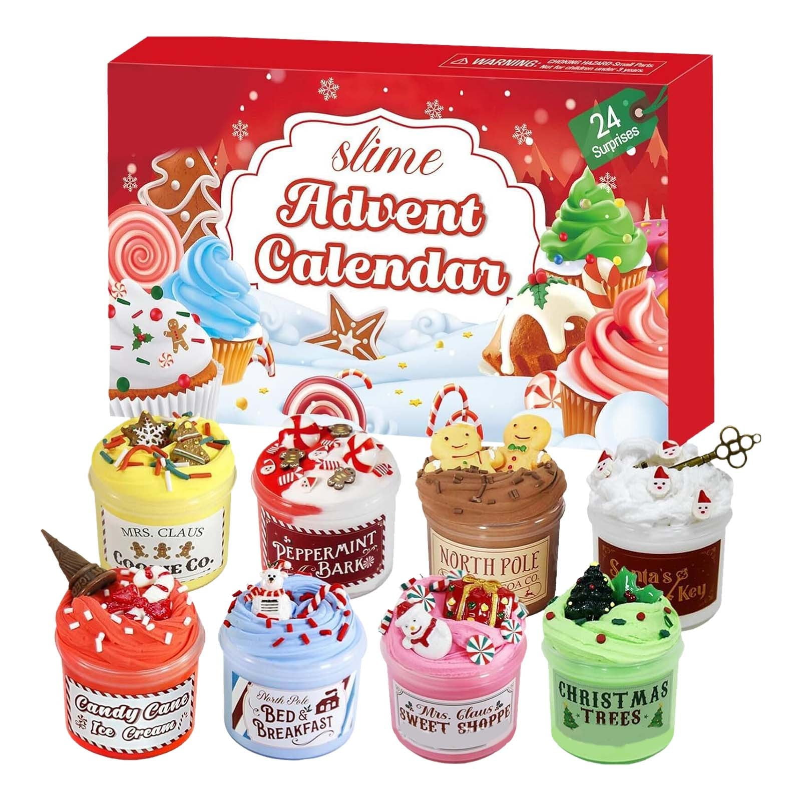 Christmas Advent Calendar 2024 Kids 24 Days Surprise with Diy Gifts