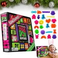 Christmas Advent Calendar 2024 Mini Squeeze Toys for Boys Girls 24 Days
