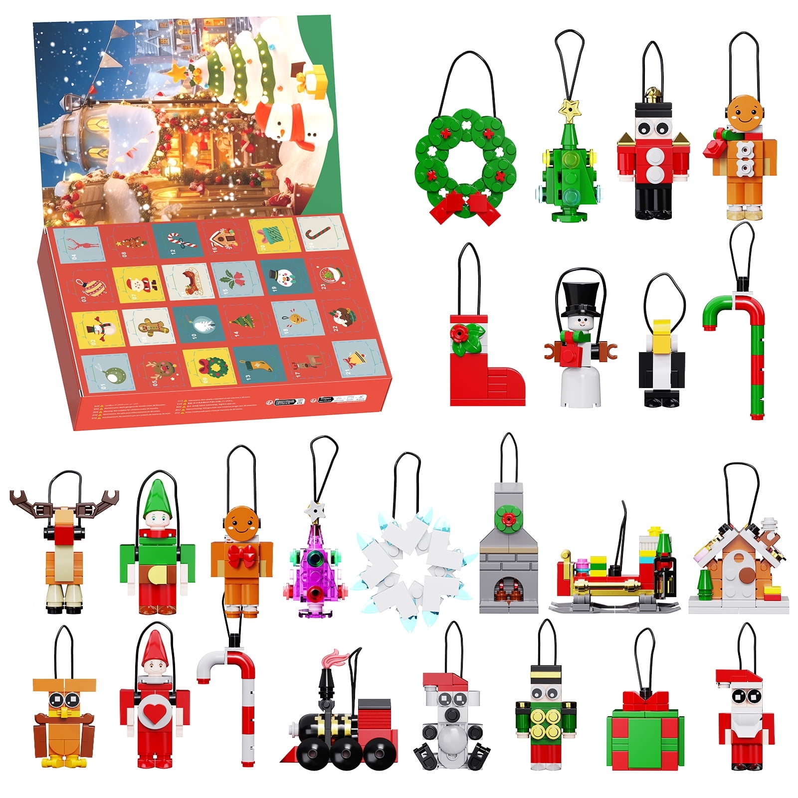 Aazon.co: Advent Calendar 2024, 24-Days Christas Countdown Calendar