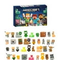 Christmas Advent Calendar 2024 for Kids Boys 24 Days Minecraft Toy