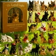 thumbnail image 1 of Christmas Advent Calendar 2025, 24 Days German Shepherd Countdown Animals Advent Calendar for Kids Toddlers, Christmas Party Favor Gifts, 1 of 3