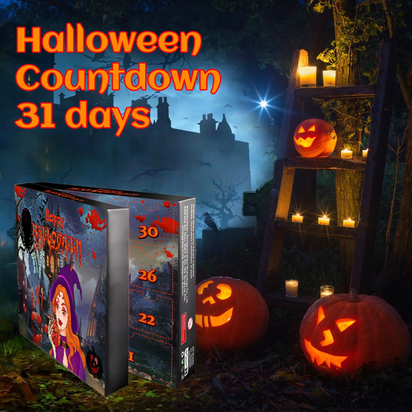 Christmas Advent Calendar 2025 With 29 PCS Holiday Collectible Figures - 24-Day Countdown Surprise Toys For Kids - View #8