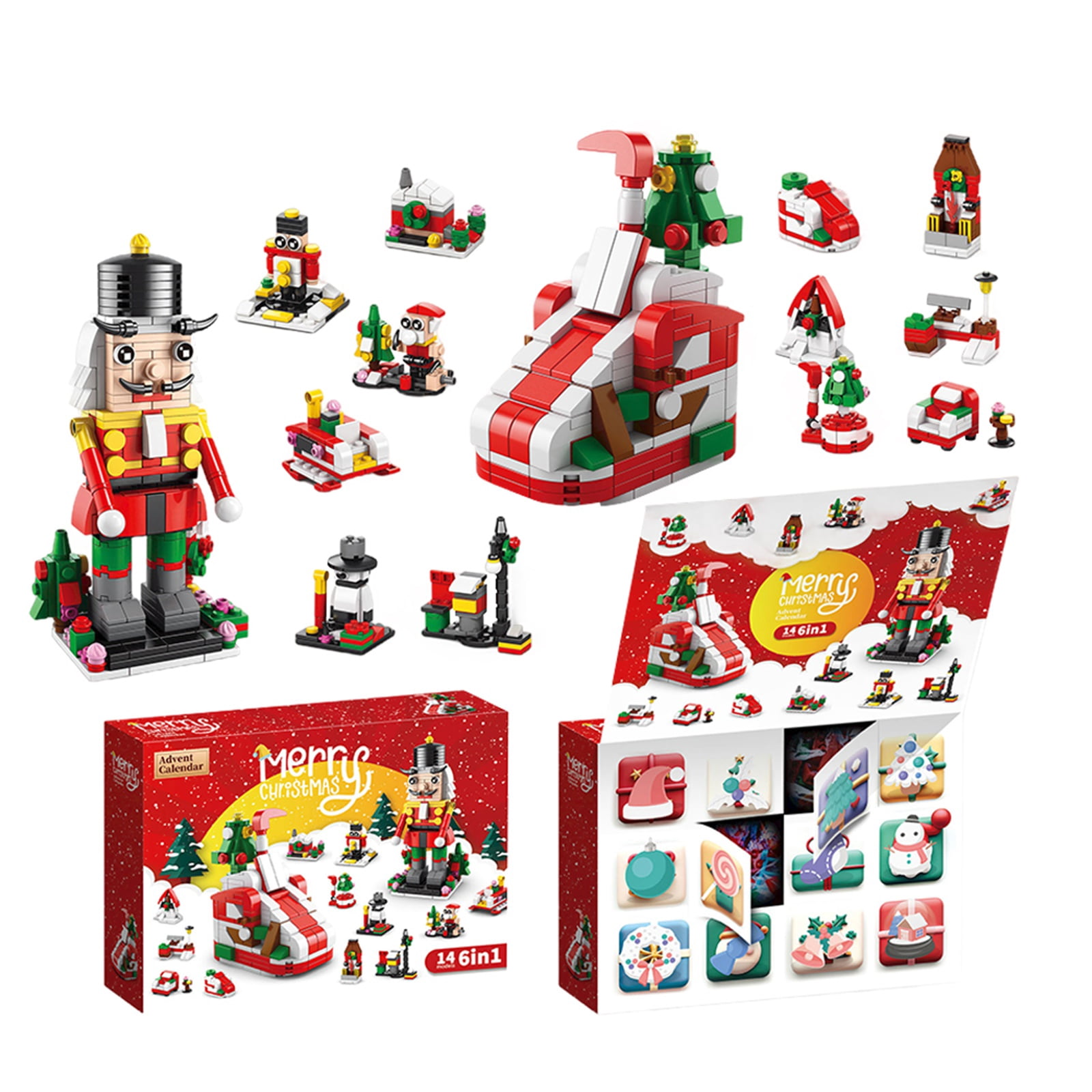 Christmas Advent Calendar 2025 for Kids, 24 Days Countdown Xmas Tree ...
