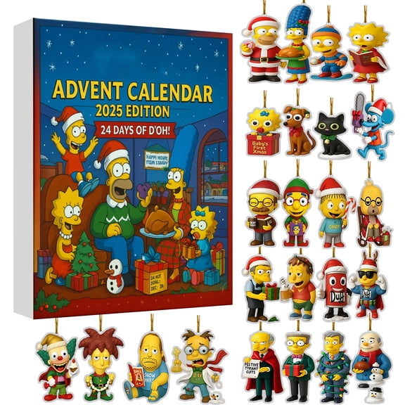 Christmas Advent Calendar 2026, 24-Day Halloween Countdown Calendar for Kids and Adults with 24 pcs Classic Elf Doll Collectible Figures,Ideal Xmas Gift for Boys Girls Teens