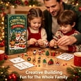 thumbnail image 1 of Christmas Advent Calendar 2026, 24 Day Mini Buildable Brick Ornaments, DIY Building Block Christmas Tree Decorations with Hanging Loops, Holiday Festive Display Set, 1 of 9