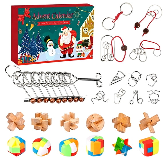Wooden Puzzle Advent Calendar