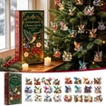 thumbnail image 1 of Christmas Advent Calendar 2026, Vintage Garden Bird Acrylic Ornament Countdown, Floral Nature Themed Hanging Decorations for Christmas Tree Wreath Mantel Window and Seasonal Home Displays, 1 of 9