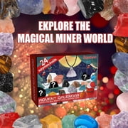 Christmas Advent Calendar 24 Days Countdown Surprise Fidget Toy Box Sensory Stress Relief Toys Pack for Kids Adults Adhd Special Needs Holiday Party Favors Gifts