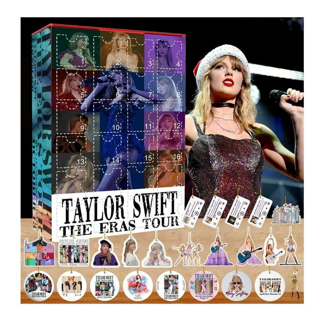 Christmas Advent Calendar 24PC Taylor Swift s Fans Club Gifts Taylor christmas-advent-calendar-24pc-taylor-swift-s-fans-club-gifts-taylor