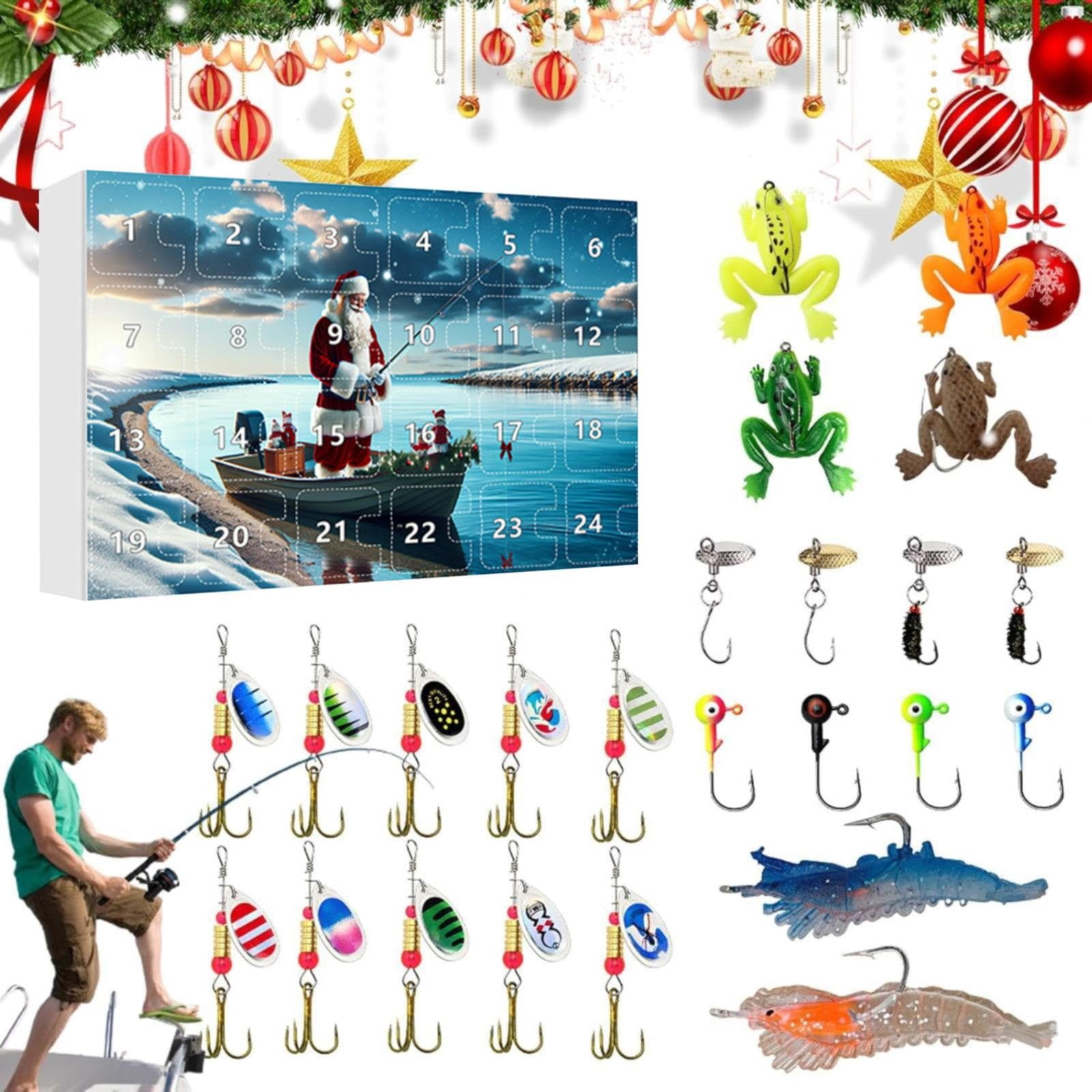 Christmas! Advent Calendar Fishing 2024 Fishing Advent Calendar 2024 Christmas Fishing Advent