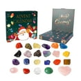 thumbnail image 1 of Christmas Advent Calendar Poke Music Box – 24-Day Surprise Gift Set with Crystal Stones, Epoxy Mini Toys & Blind Box Holes – Festival Decoration & Countdown Ornament for Kids or Adults, 1 of 5