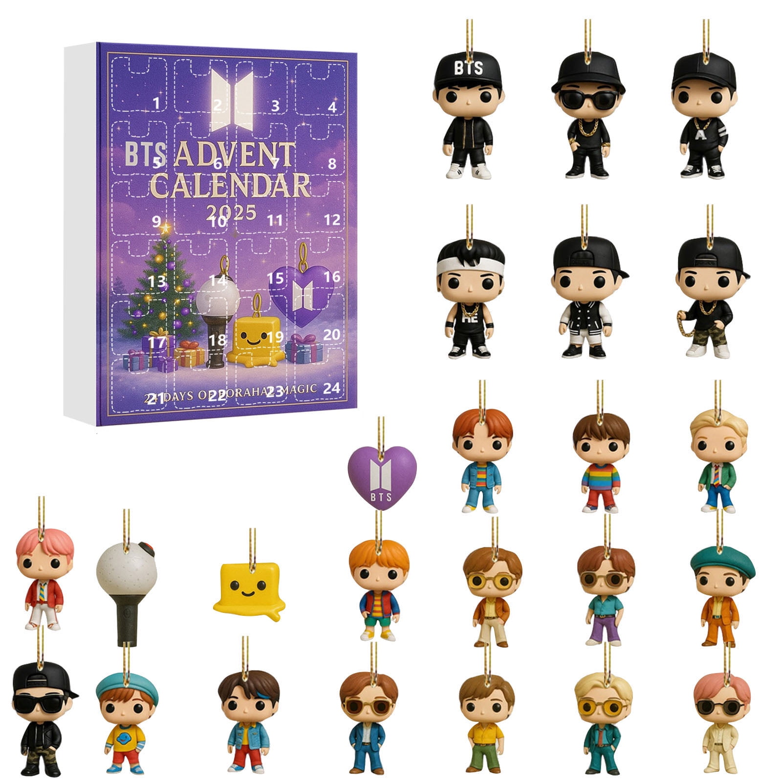 Christmas Advent Calendars BTS Advent Calendar 2025 24 Collectible Christmas Advent Calendars BTS Advent Calendar 2025 24 Collectible