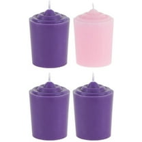 Christmas Advent Unscented 15 Hours Votive Candles Pack of 4