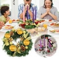 Christmas Advent Wreath Used For Advent Calendar Candle Holders Central