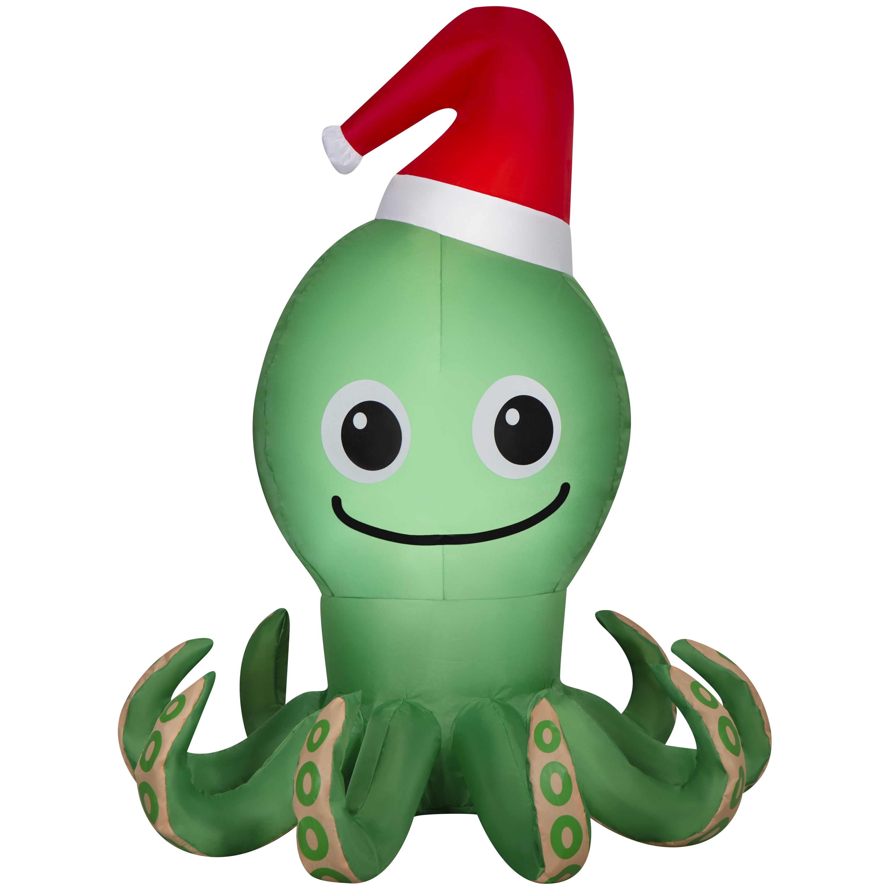 Christmas Airblown Inflatables Yard Decoration Octopus, 3.4 ft