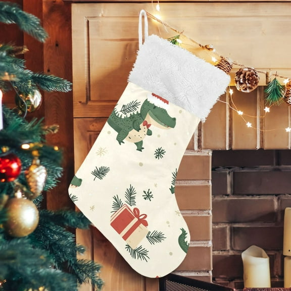 Christmas Alligators Gifts Large Size Christmas Stockings Xmas Stocking Holiday Party Decorations