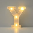 thumbnail image 1 of Christmas Alphabet Colored Lights Holiday Party Colored Lights for Holiday Gifts, 1 of 1