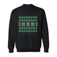 thumbnail image 1 of Christmas And New Year Pattern Sweatshirt Men -Image by Shutterstock, Male Medium, 1 of 4
