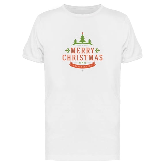 Christmas And New Year Tee Men's -Image by Shutterstock