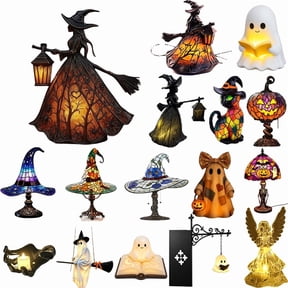 Christmas Angel Acrylic Night Light Ornament, Color Changing LED Transparent Hangable Tabletop Light, Soft Multicolor Glow for Bedroom Window Holiday Mantel Winter Display, Lovely Christmas Gift