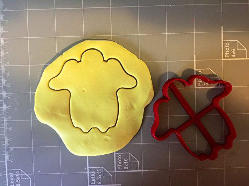 Nerf logo cookie cutter