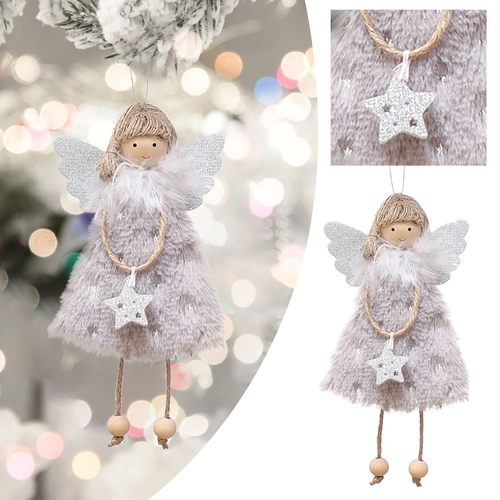 Christmas Angel Doll Pendant Christmas Angel Girl Doll Pendant Angel