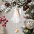 thumbnail image 1 of Christmas Angel Doll Pendant, Plush Hanging Ornament, Tree Decoration Festival Gift for Home Use, 1 of 6