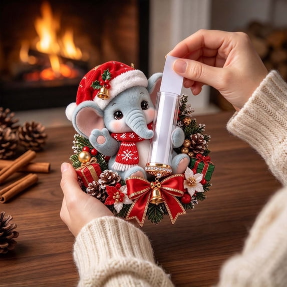 Christmas Animal Money Holder with a Cash-Gift Display, a Seasonal Face ...