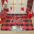 thumbnail image 1 of Christmas Anti Fatigue Kitchen Rugs and Mats, Non Slip Waterproof Kitchen Floor Rugs, Buffalo Plaid Comfort Standing Desk Mat for Kitchen, Floor, Office, Sink, Laundry, 1 of 6
