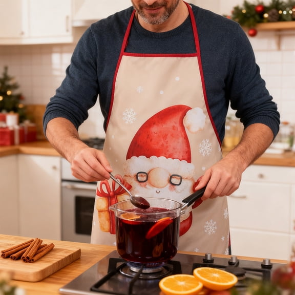 Christmas Apron Toddler Christmas Apron With Pockets for Men Women Cooking Baking Painting