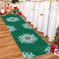 thumbnail image 1 of Christmas Area Rug, Non-Slip Washable Snowflake Living Room Rug, Soft Low Pile Rug Holiday Decor Xmas Floor Carpet for Living Room, Bedroom, 1 of 11