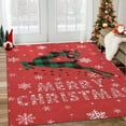 thumbnail image 1 of Christmas Area Rug with Snow Reindeer Runner Rugs Stain Resistant Soft Low Pile Machine-washable Rug for Home Decor Indoor Non Slip Carpet for Living Room、Entrance Door、Bedroom、Dormitory, 1 of 8