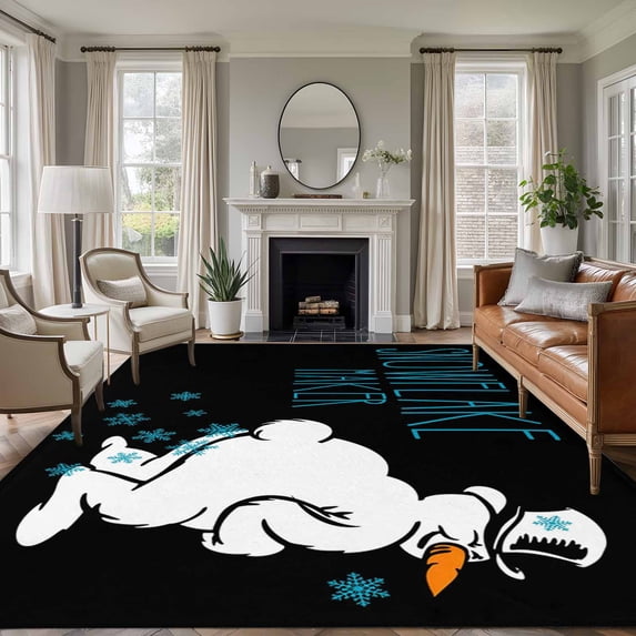 Christmas Area Rugs 5'x8', Washable Small Throw Rugs for Classroom ...