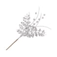 thumbnail image 1 of Christmas Artificial Berry Leaf Spray – 40cm Simulation Decorative Branches with Tender Leaves for Tree, Garland, Wreath, Centerpiece – Holiday Home & Party Decor (Silver, Red, Rose Gold), 1 of 5