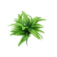 thumbnail image 1 of Christmas Artificial Plants,Outdoor Artificial Flowers UV Resistant Plants, Faux Plastic for Indoor Outside Hanging Plants Garden Porch Window Box Home Wedding Farmhouse Decor(Green2), 1 of 6
