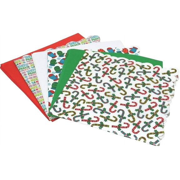 Christmas Assorted Mystery Tissue Paper - 100 Sheet (15.99 Value)