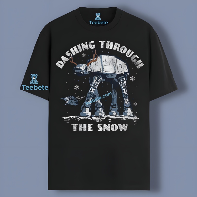 Christmas At At Walker Star Wars Dashing Through The Snow Christmas