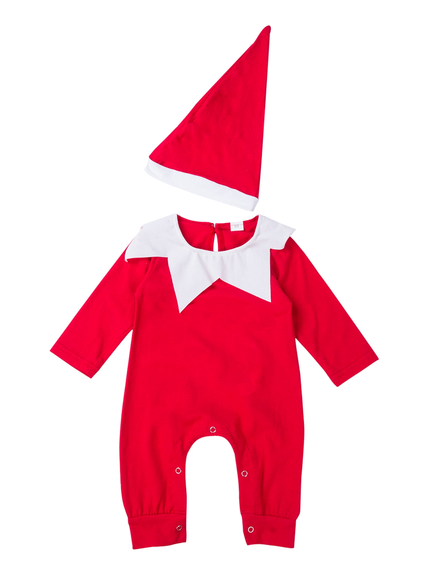 Christmas Baby Clothes Newborn Infant Boy Girl Patchwork Baby Rompers