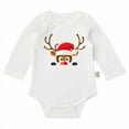 Christmas Baby One Piece Romper Button Romper Jumpsuit Basic Crawling