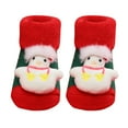 thumbnail image 1 of Christmas Baby Socks Toddler Boys Girls Children's Socks Soft Sole Non Slip Toddler Shoes Socks Princess Socks, 1 of 4