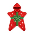 thumbnail image 1 of Christmas Baby Starfish Onesie, Warm Romper, Soft Hooded Bodysuit, Cozy Winter Jumpsuit Outfits for Boys Girls, 1 of 6