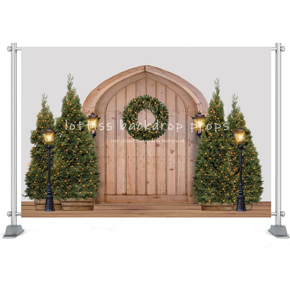 DASHAN 10x6.5ft Vinyl Christmas Tree Fireplace Backdrop Living Room Stocking Decor White Curtain Photography Background For Family New Year Eve Christmas Party YouTube Photo Props