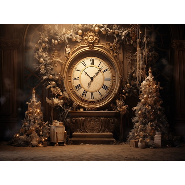 Leyiyi 10x8ft Enchanted Winter Forest Backdrop Snow Covered Mountain Woodland Winter Garden Landscape Nature Hiking Photography Background Merry Christmas New Year Photo Studio Prop Vinyl Wallpaper - View #9