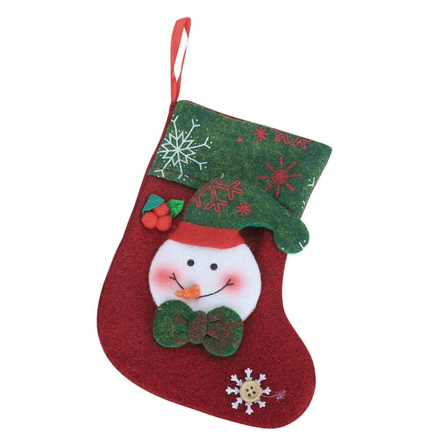 Christmas Bag Small Candy Decoration Bag Assorted Stockings Featuring