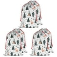 thumbnail image 1 of Christmas Bags Drawstring,Multicolor Christmas Forest Pattern Large Xmas Christmas Gift Bags,Reusable for Xmas and New Year Party Favors and Supplies,27.6" X 19.7", 1 of 4