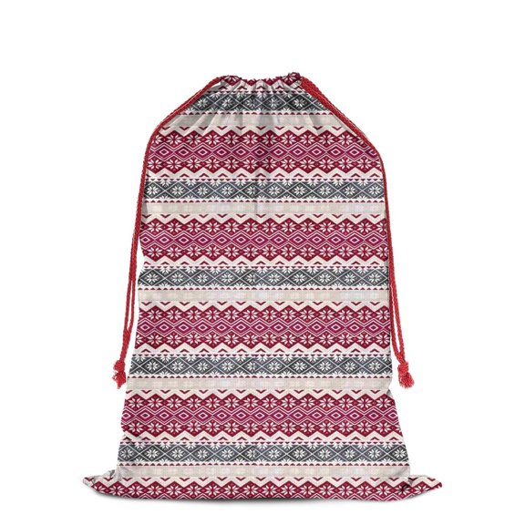 Christmas Bags Drawstring,Multicolor Christmas Pattern Large Xmas Christmas Gift Bags,Reusable for Xmas and New Year Party Favors and Supplies,27.6" X 19.7"