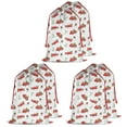 thumbnail image 1 of Christmas Bags Drawstring,Red Christmas Truck Pattern Large Xmas Christmas Gift Bags,Reusable for Xmas and New Year Party Favors and Supplies,27.6" X 19.7", 1 of 5
