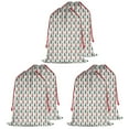 thumbnail image 1 of Christmas Bags Drawstring,White Christmas Nutcracker Pattern Large Xmas Christmas Gift Bags,Reusable for Xmas and New Year Party Favors and Supplies,27.6" X 19.7", 1 of 5