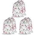 thumbnail image 1 of Christmas Bags Drawstring,White Christmas Snowman Pattern Large Xmas Christmas Gift Bags,Reusable for Xmas and New Year Party Favors and Supplies,27.6" X 19.7", 1 of 5